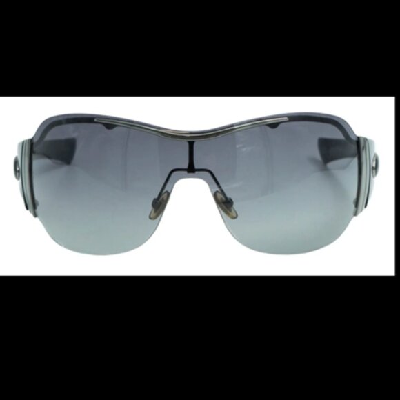 GUCCI Sunglasses - GG 1855/S - Black Shield Mask - NEW in Box - Picture 2 of 7